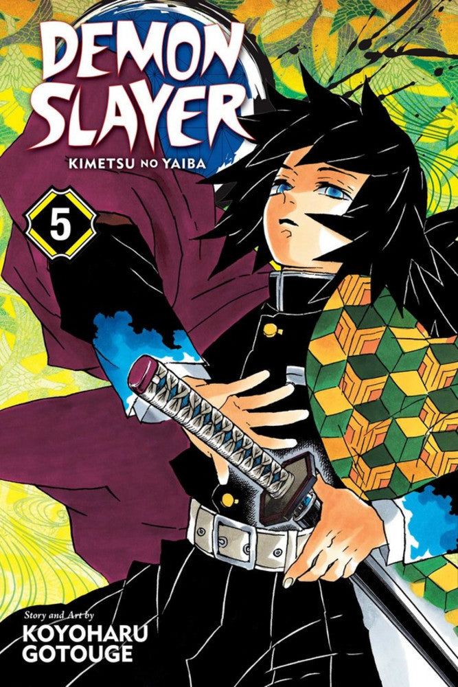 Demon Slayer Kimetsu no Yaiba Manga Volume 5. PREVENTA (INGLÉS)