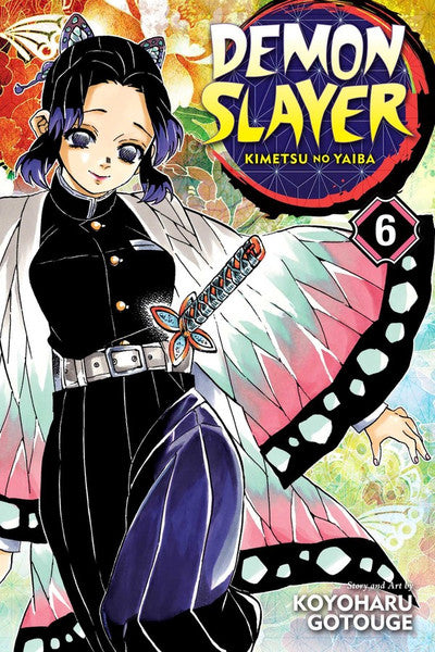 Demon Slayer Kimetsu no Yaiba Manga Volume 6. PREVENTA (INGLÉS)