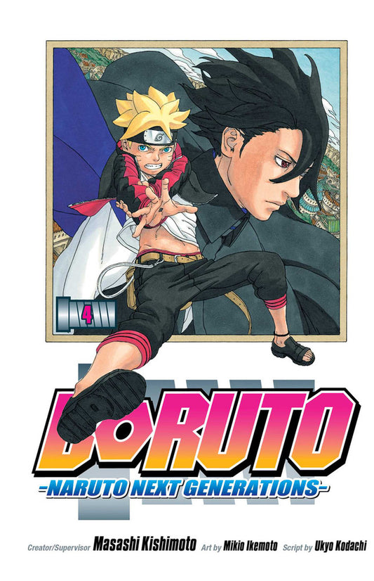 Boruto Manga Volume 4. PREVENTA (INGLÉS)