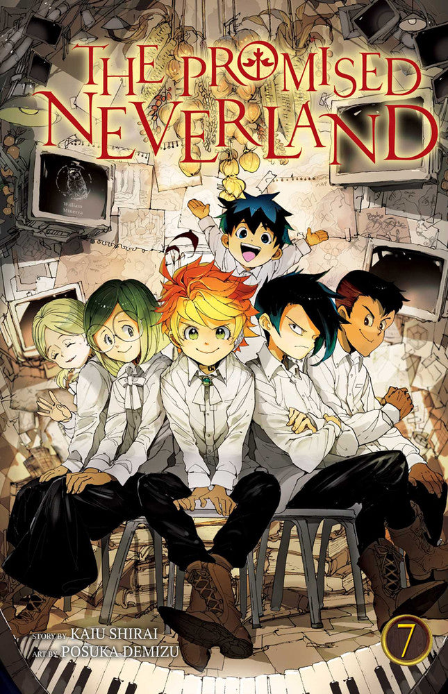 The Promised Neverland Manga Volume 7. PREVENTA (INGLÉS)