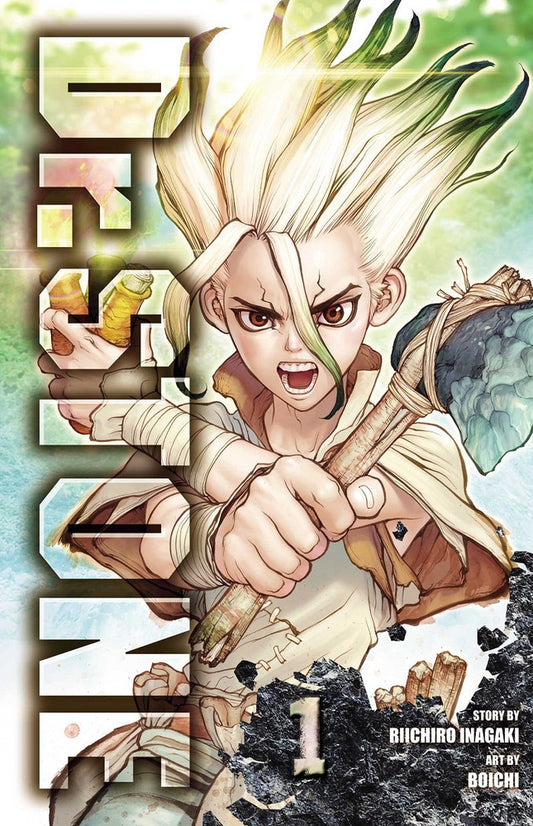 Dr. STONE Manga Volume 1. PREVENTA (INGLÉS)