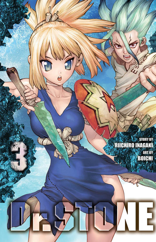 Dr. STONE Manga Volume 3. PREVENTA (INGLÉS)