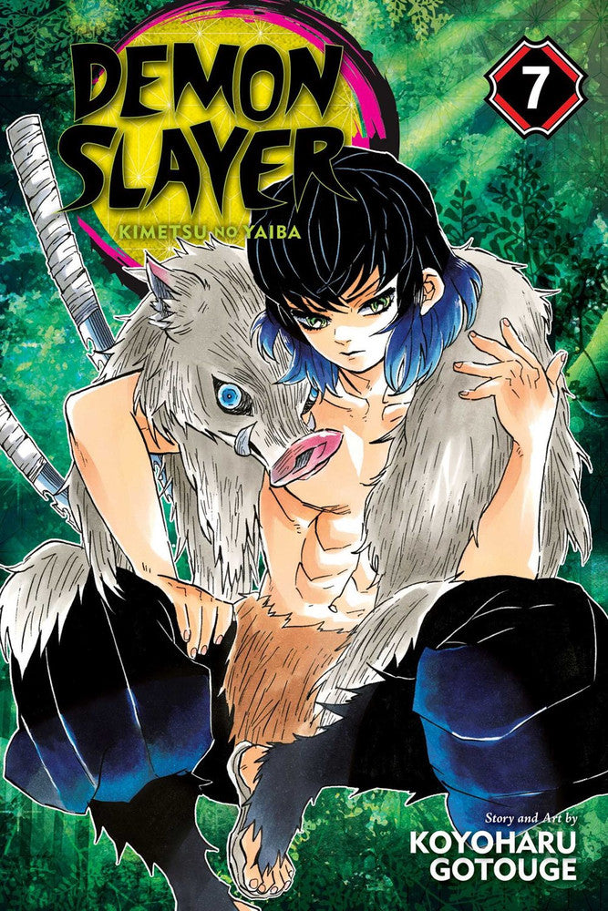 Demon Slayer Kimetsu no Yaiba Manga Volume 7. PREVENTA (INGLÉS)