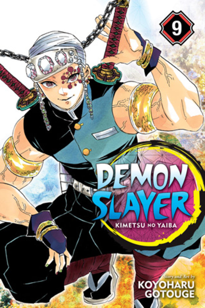 Demon Slayer Kimetsu no Yaiba Manga Volume 9. PREVENTA (INGLÉS)
