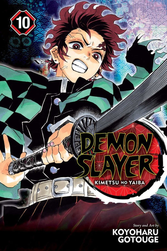 Demon Slayer Kimetsu no Yaiba Manga Volume 10. PREVENTA (INGLÉS)