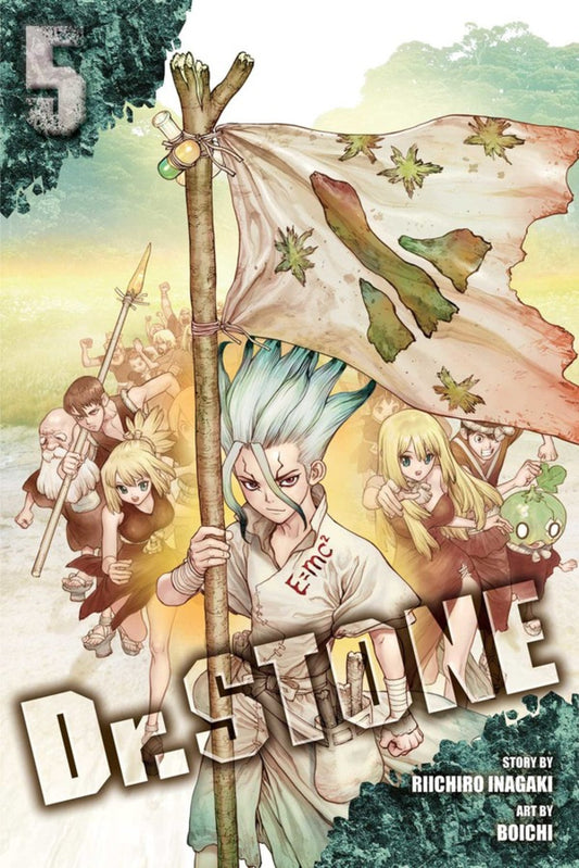 Dr. STONE Manga Volume 5. PREVENTA (INGLÉS)