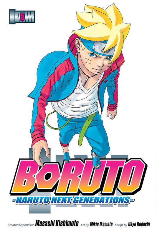 Boruto Manga Volume 5. PREVENTA (INGLÉS)