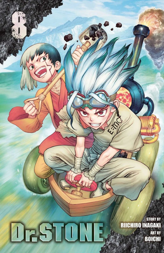 Dr. STONE Manga Volume 8. PREVENTA (INGLÉS)