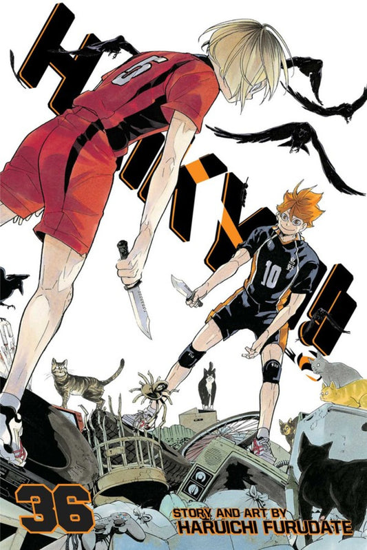 Haikyu!! Manga Volume 36. PREVENTA (INGLÉS)