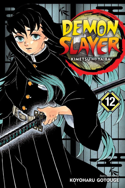 Demon Slayer Kimetsu no Yaiba Manga Volume 12. PREVENTA (INGLÉS)