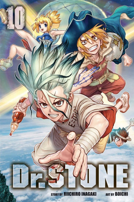 Dr. STONE Manga Volume 10. PREVENTA (INGLÉS)