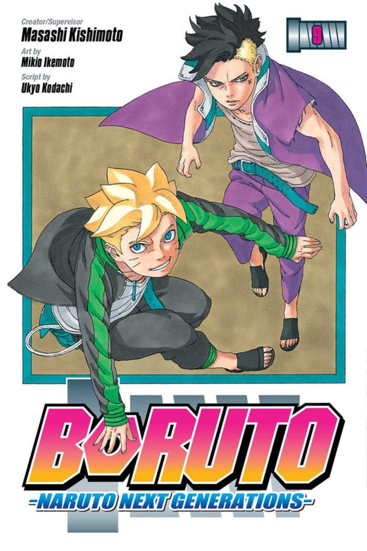 Boruto Manga Volume 9. PREVENTA (INGLÉS)