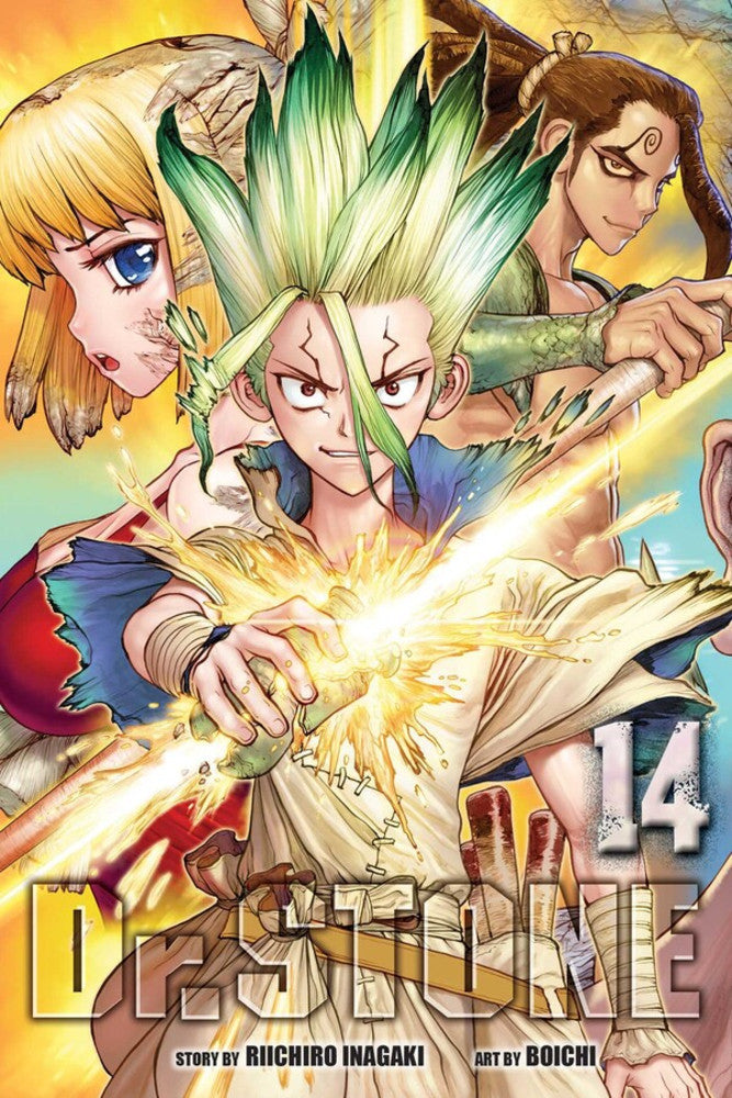 Dr. STONE Manga Volume 14. PREVENTA (INGLÉS)