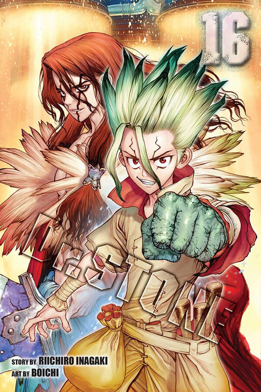 Dr. STONE Manga Volume 16. PREVENTA (INGLÉS)