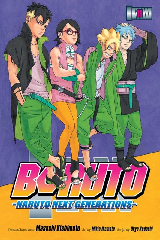 Boruto Manga Volume 11. PREVENTA (INGLÉS)