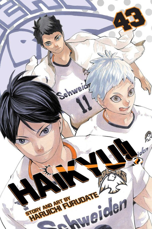 Haikyu!! Manga Volume 43. PREVENTA (INGLÉS)