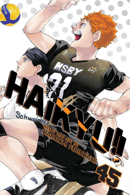 Haikyu!! Manga Volume 45. PREVENTA (INGLÉS)