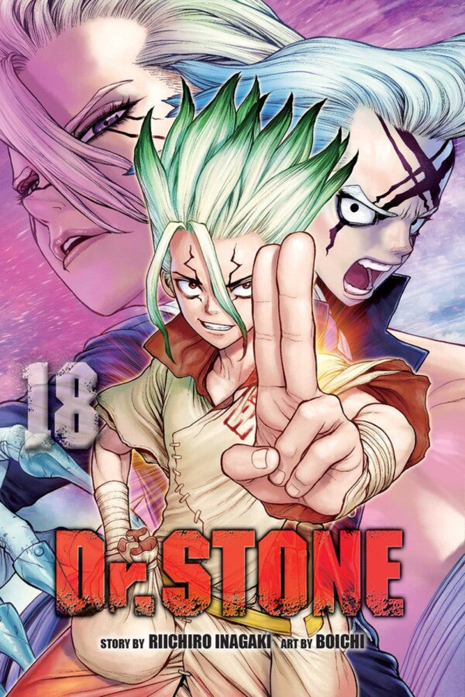 Dr. STONE Manga Volume 18. PREVENTA (INGLÉS)