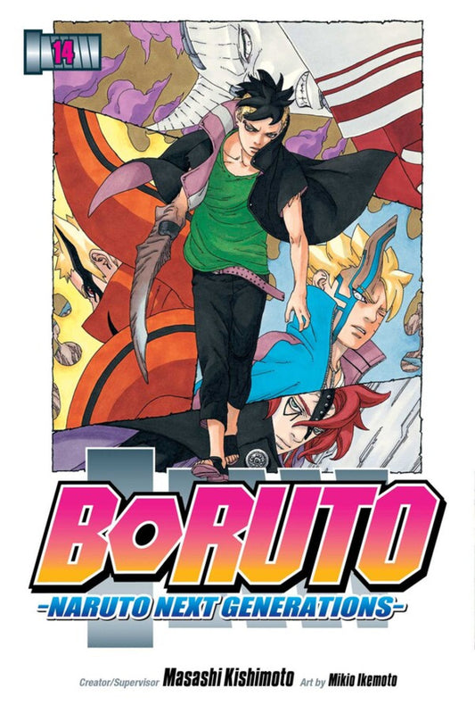 Boruto Manga Volume 14. PREVENTA (INGLÉS)