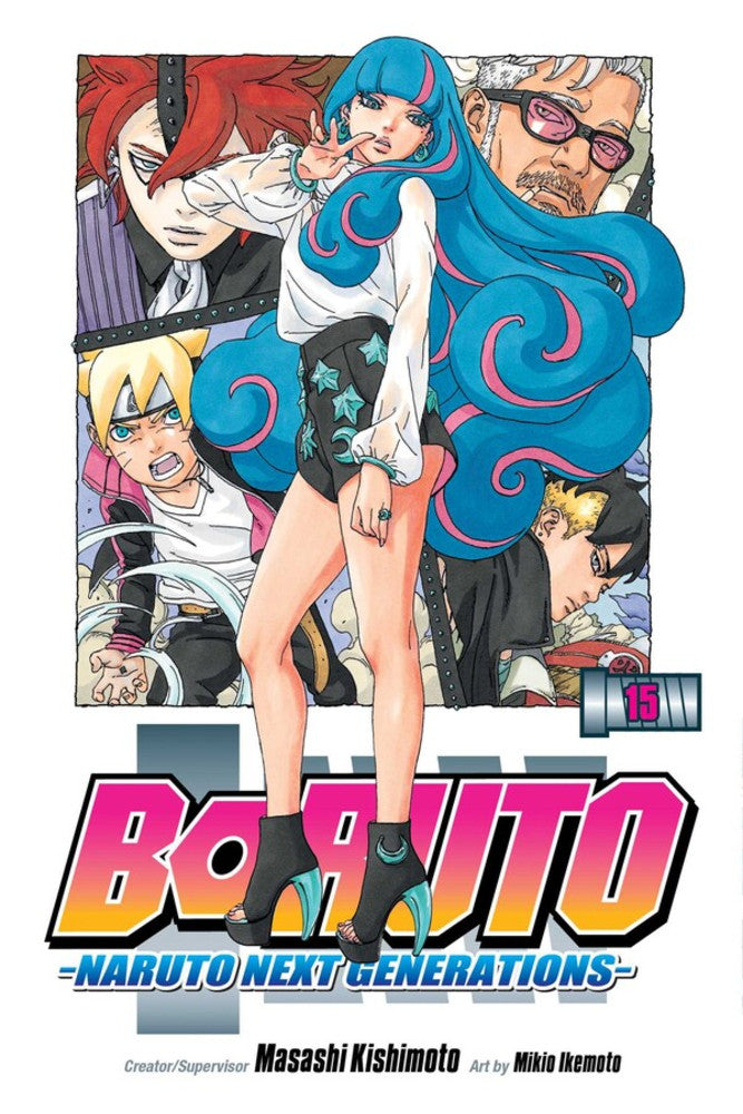 Boruto Manga Volume 15. PREVENTA (INGLÉS)