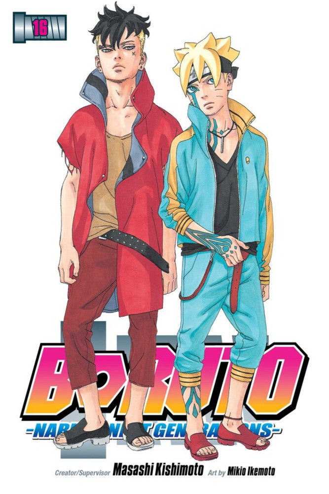 Boruto Manga Volume 16. PREVENTA (INGLÉS)