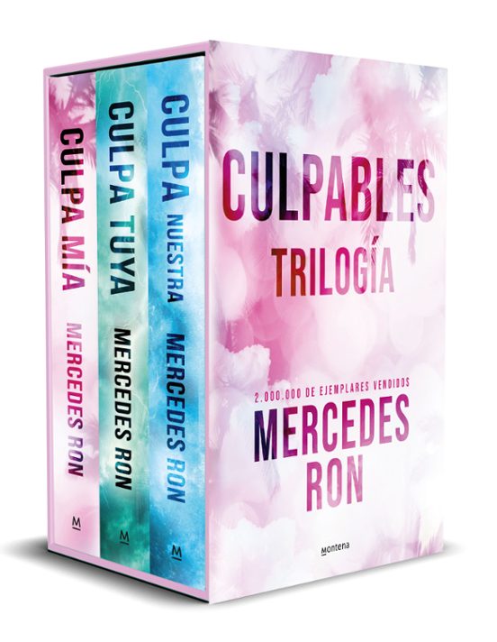 Boxset Culpables de Mercedes Ron, tapa dura