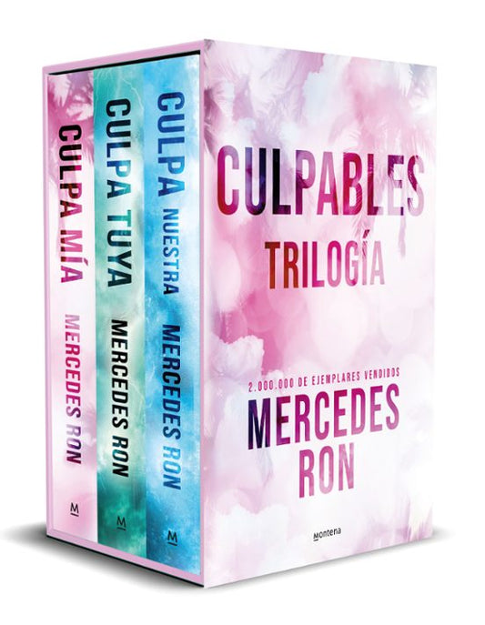 Boxset Culpables de Mercedes Ron, tapa dura