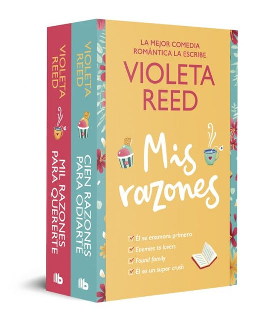 Pack Mis razones de Violeta Reed, ed. bolsillo
