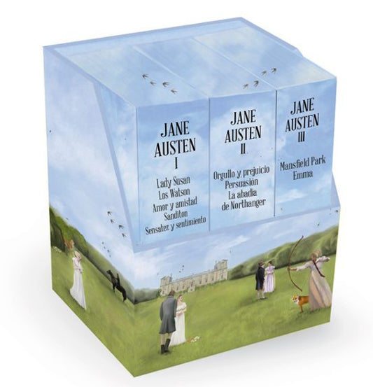 Boxset Jane Austen cantos pintados