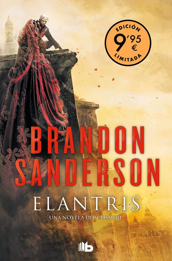 Elantris de Brandon Sanderson (ed. bolsillo)