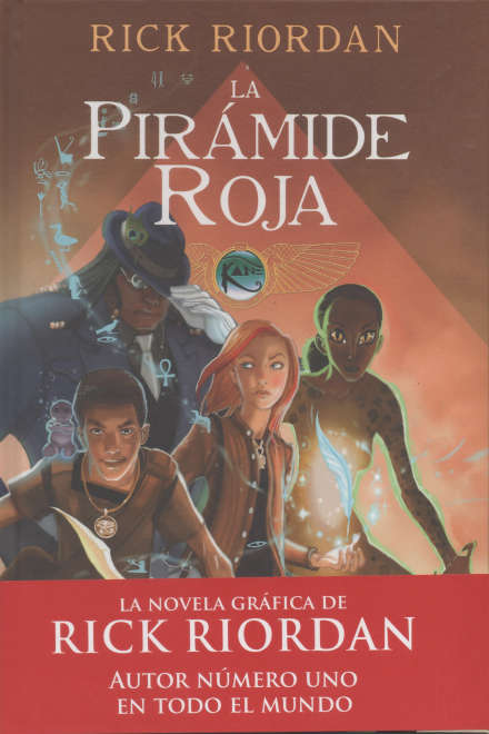 La pirámide roja de Rick Riordan. Novela gráfica