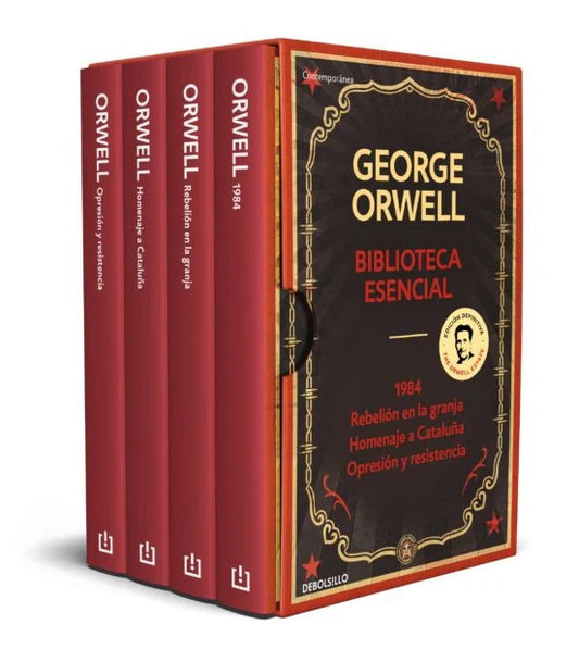 Estuche Biblioteca esencial George Orwell