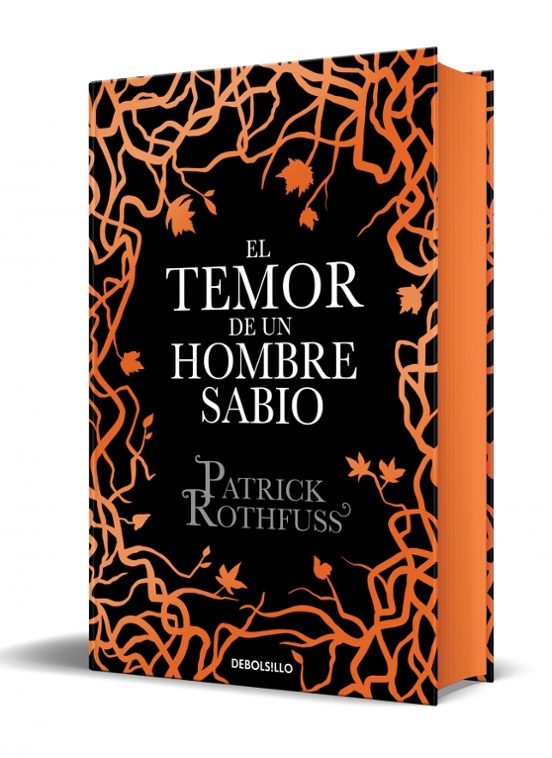 El temor de un hombre sabio de Patrick Rothfuss, ed. bolsillo, tapa dura