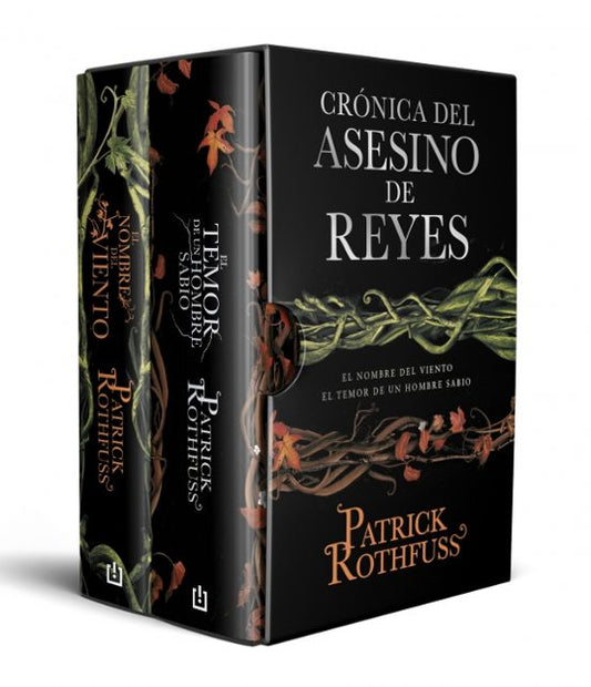 Boxset Crónicas del asesino de reyes de Patrick Rothfuss, ed. bolsillo