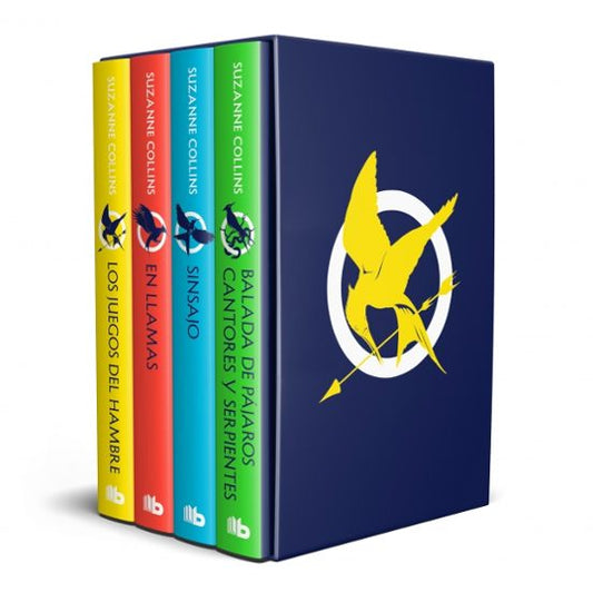 Boxset Los juegos del hambre de Suzanne Collins ed. bolsillo
