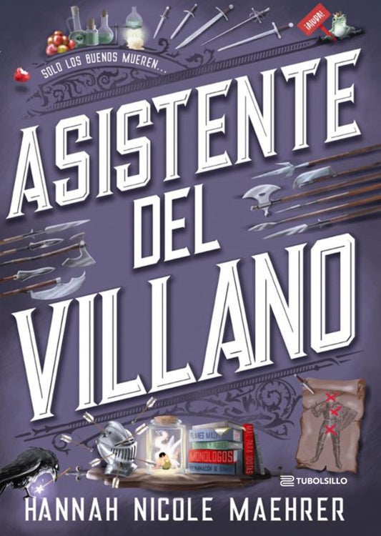 Asistente del villano de Hannah Nicole Maehrer, PREVENTA NOVIEMBRE, ed. bolsillo