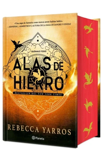 Alas de hierro de Rebecca Yarros, tapa dura