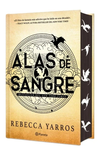 Alas de sangre de Rebecca Yarros, tapa dura