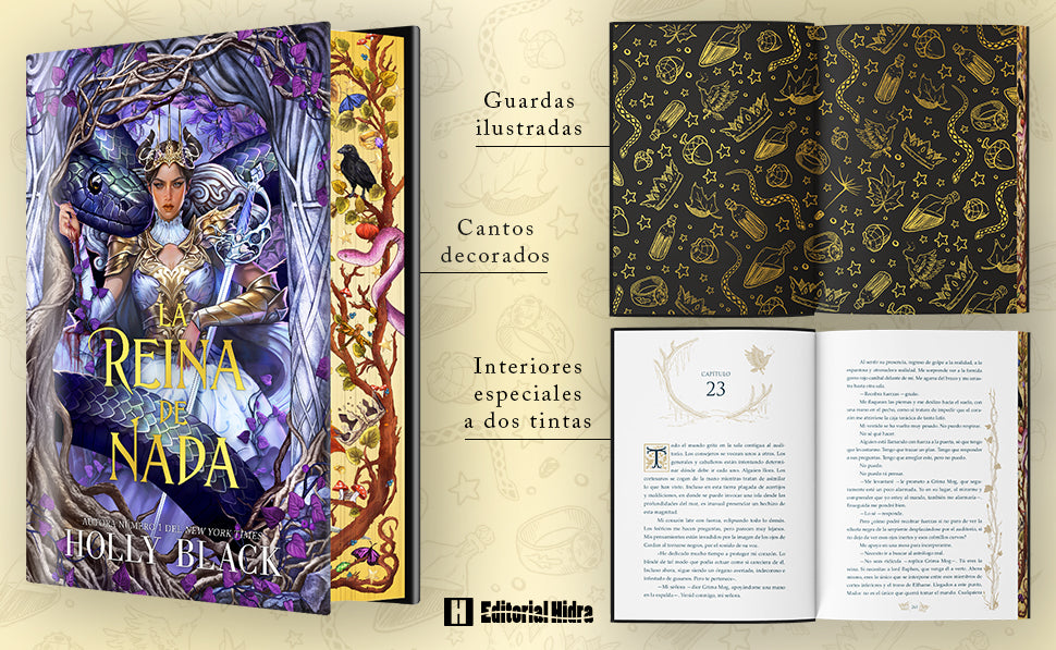 La reina de nada de Holly Black, ed. especial PREVENTA DICIEMBRE