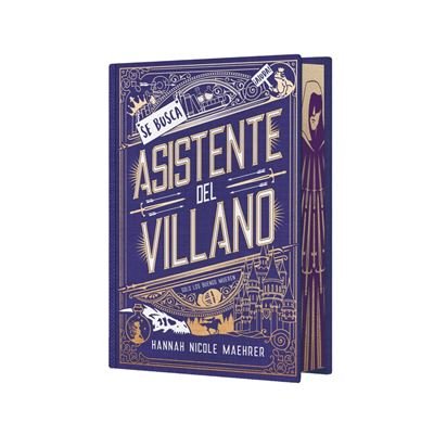 Asistente del villano (Ed.limitada) de Hannah Nicole Maehrer - PREVENTA MAYO - Librería Vanir