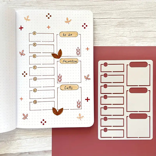 Plantilla para bullet journal