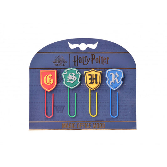 Clips con formas x 4 unidades Harry Potter