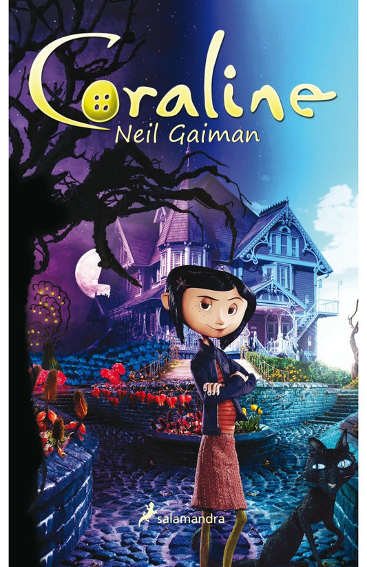 Coraline de Neil Gaiman - Librería Vanir