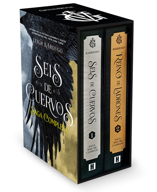 Box set bilogía Seis de cuervos de Leigh Bardugo, tapa blanda