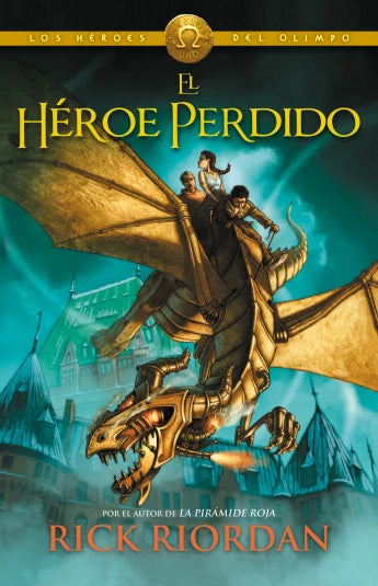 El héroe perdido de Rick Riordan, tapa blanda