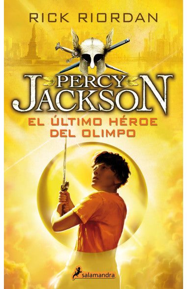 El último héroe del Olimpo de Rick Riordan