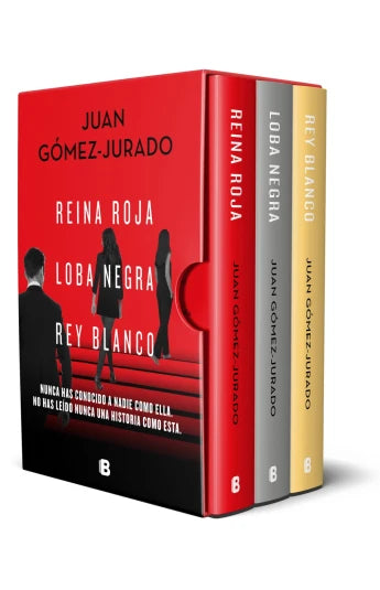 Boxset Trilogía Reina Roja de Juan Gómez-Jurado (tapa dura)