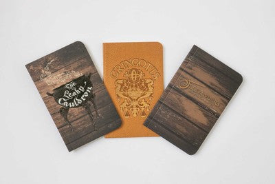 Harry Potter: Diagon Alley Pocket Notebook Collection (Set of 3), pre venta