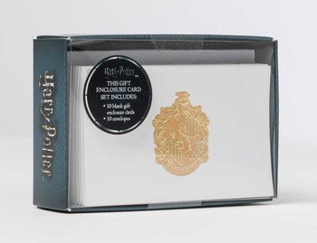 Harry Potter: Hufflepuff Crest Foil Gift Enclosure Cards (Set of 10), pre venta
