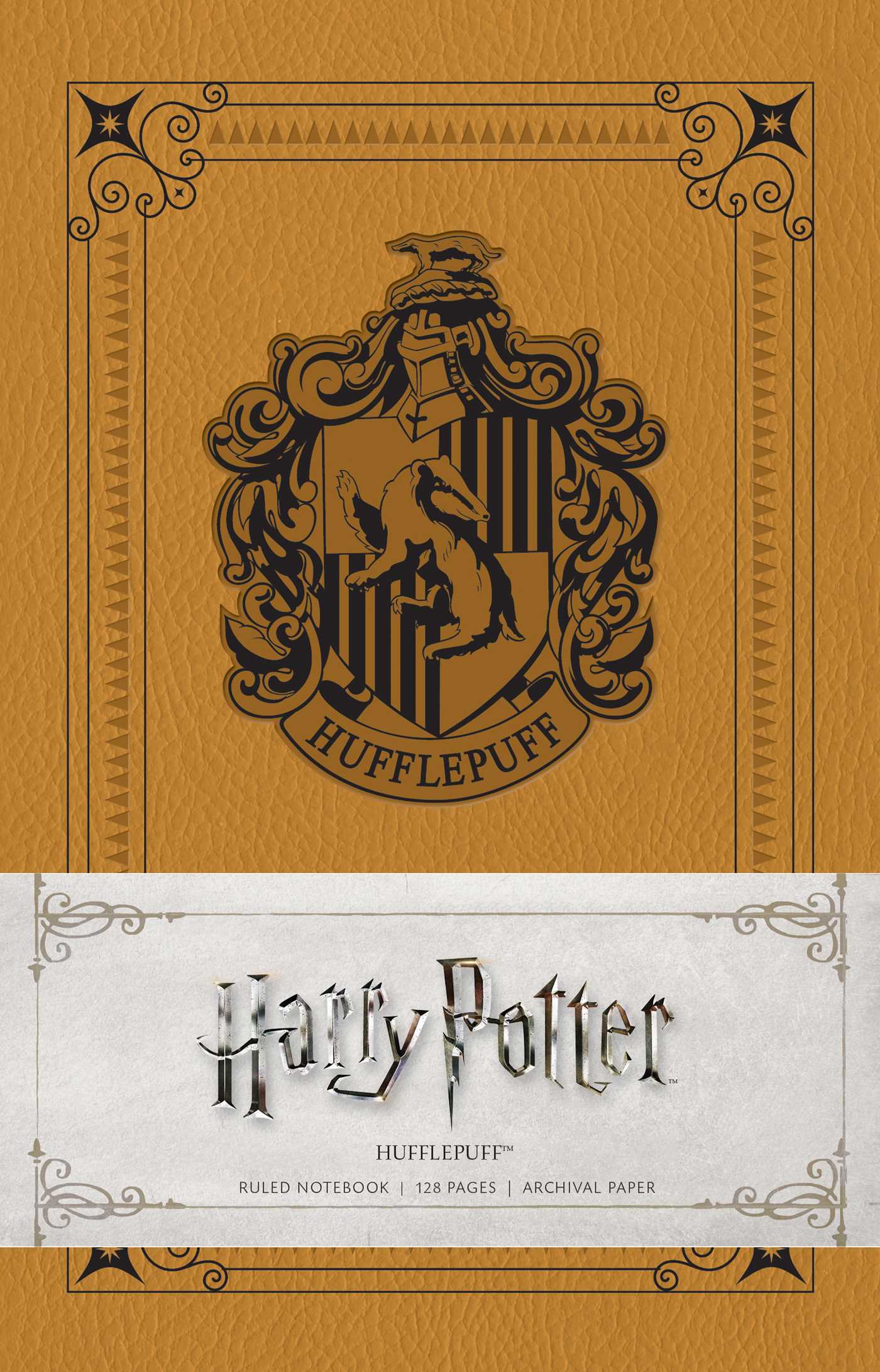 Harry Potter: Hufflepuff Ruled Notebook, pre venta